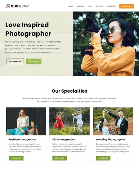 Colorway — бесплатная тема WordPress для портфолио