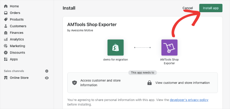 shopify'da uygulama yükle - IsItWP - Ücretsiz WordPress Tema Dedektörü install app in shopify