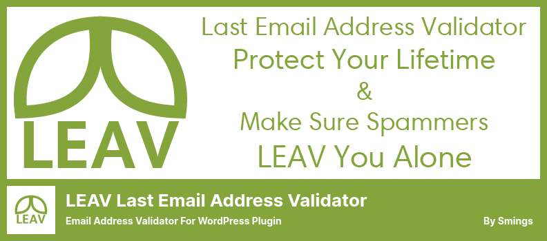 LEAV Plugin Validator Alamat Email Terakhir - Validator Alamat Email Untuk Plugin WordPress