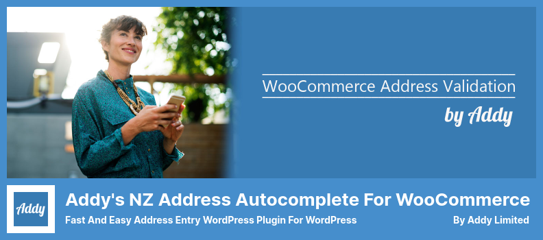 Addy's NZ Address Autocomplete untuk Plugin WooCommerce - Entri Alamat yang Cepat dan Mudah Plugin WordPress untuk WordPress