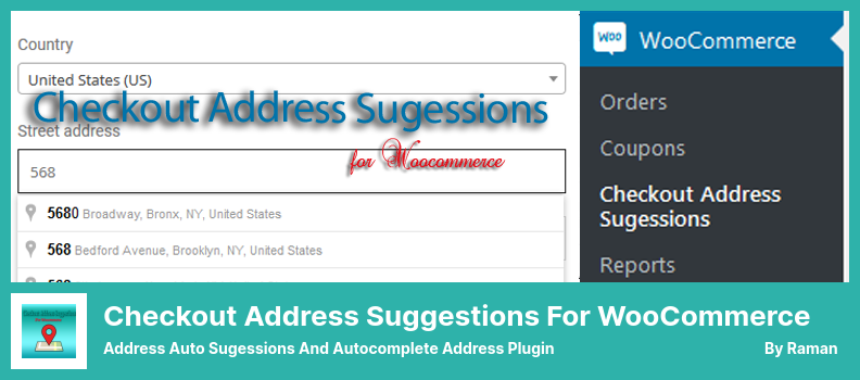 Saran Alamat Checkout untuk Plugin WooCommerce - Alamat Saran Otomatis Dan Plugin Alamat Pelengkapan Otomatis