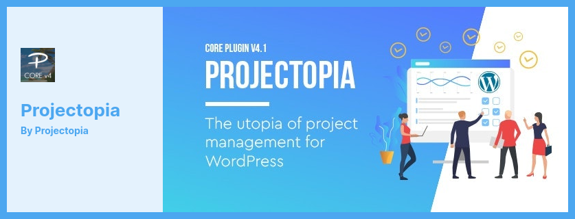 Projectopiaプラグイン-WordPress用のフリーランサーまたはエージェンシー管理プラグイン