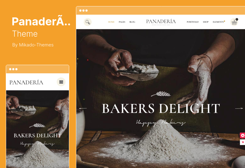 Tema Panaderia - Tema WordPress Toko Roti dan Pastry