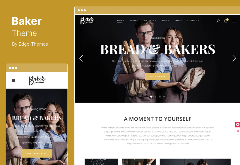 Baker Theme - Tema WordPress Toko Roti, Pastry, dan Kue Segar