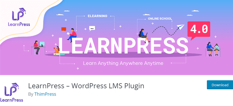 Plugin LearnPress WordPress