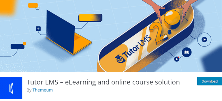 Plugin Tutor LMS WordPress
