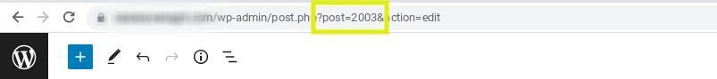 menemukan IDD posting WordPress