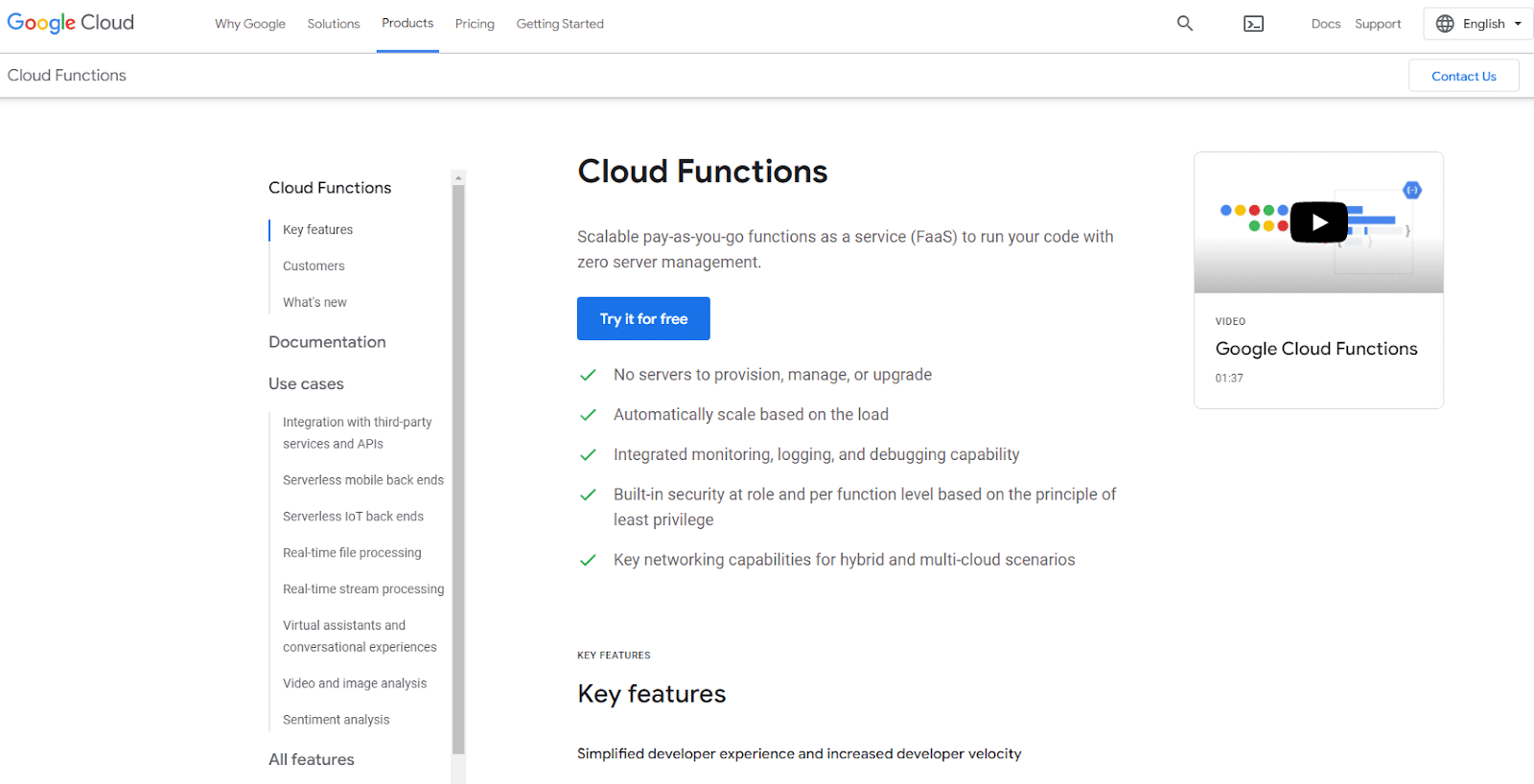 Fungsi Google Cloud