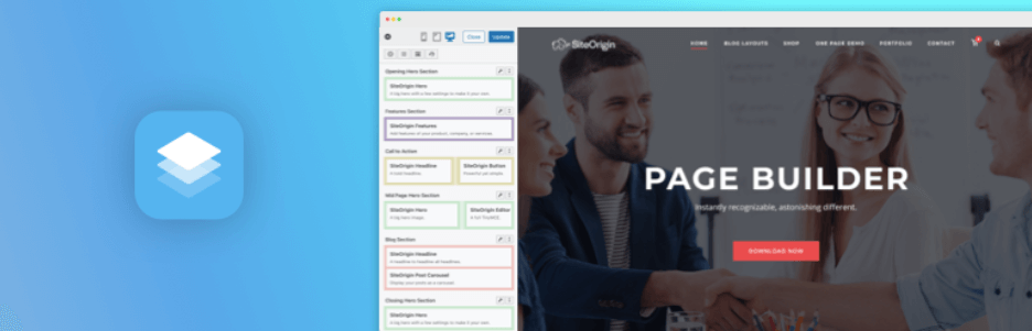 Pembuat Halaman oleh SiteOrigin