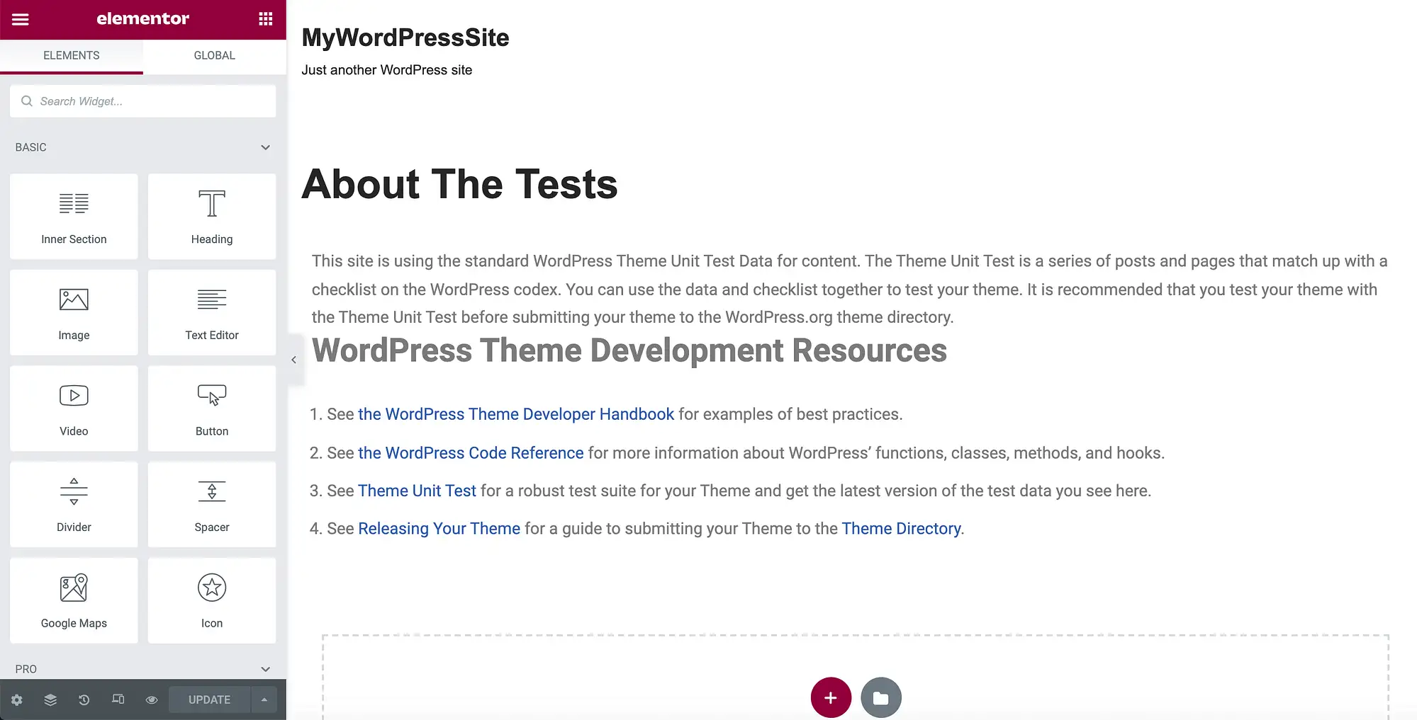 Pembuat halaman Elementor WordPress.