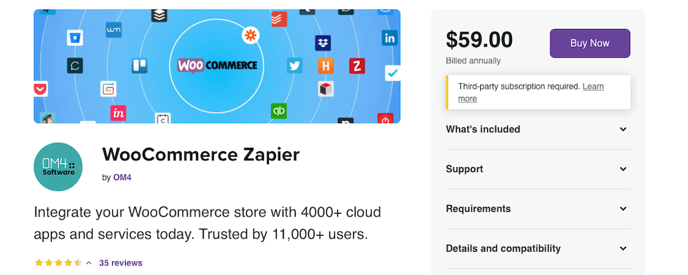 Wtyczka WooCommerce Zapier.