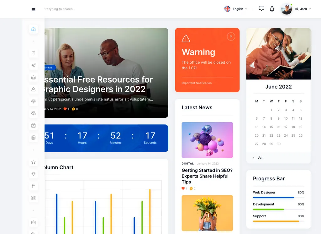 Anesta - 內聯網、外聯網、社區和 BuddyPress WordPress 主題