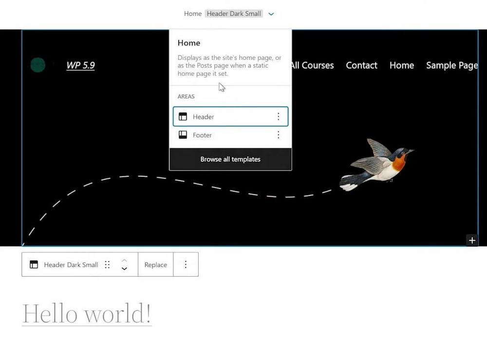 Mengedit WordPress dengan FSE