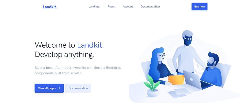 หน้าแรก Landkit