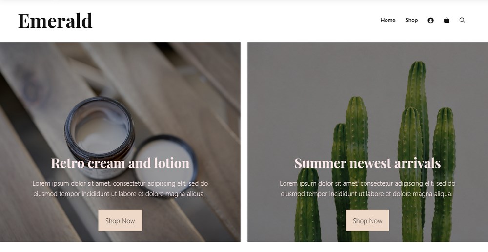 Buat template EmeraldPress untuk WooCommerce