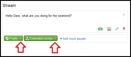 googleplus stream
