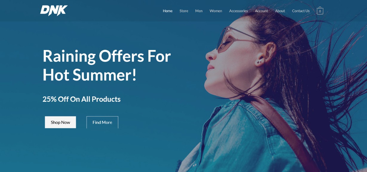 Sito dimostrativo di Astra Brandstore