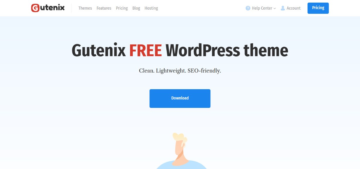 tema WordPress gratuito gutenix
