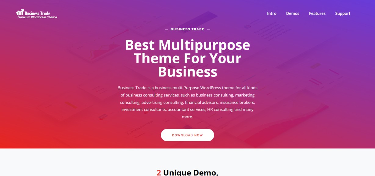 Sito demo di temi aziendali