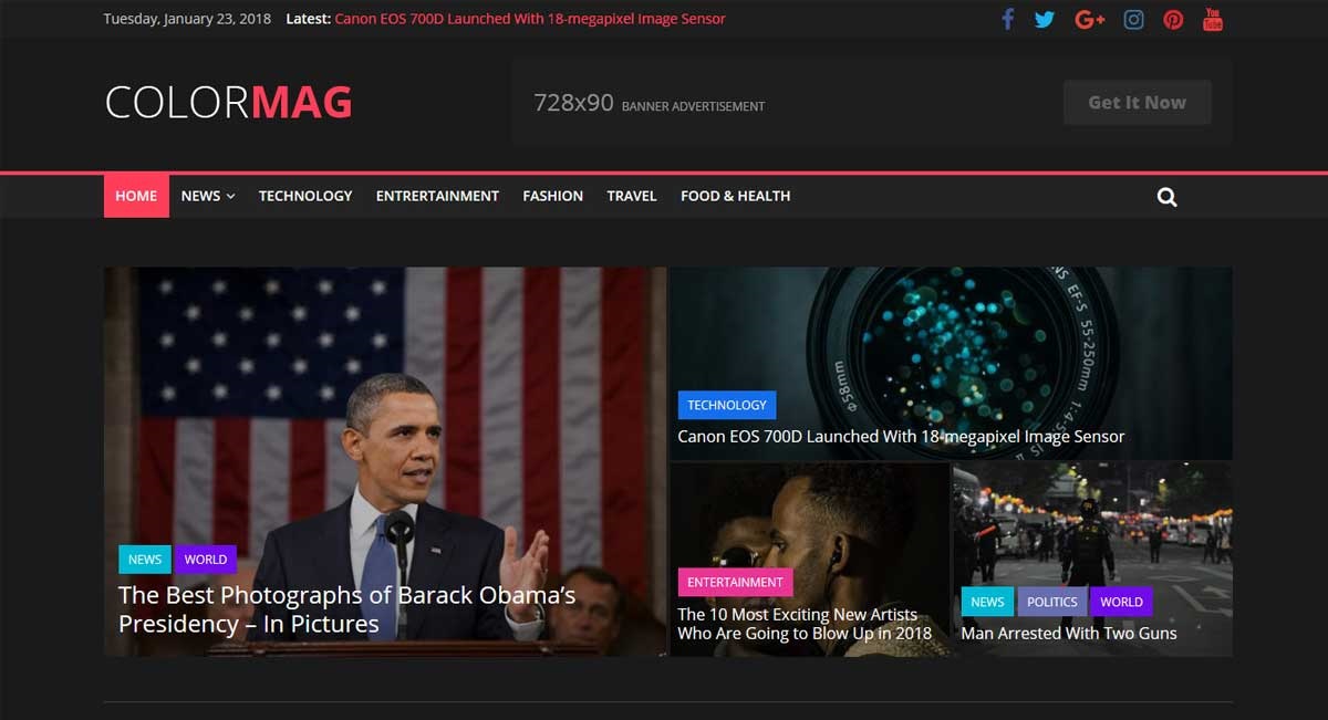 tema wordpress colormag