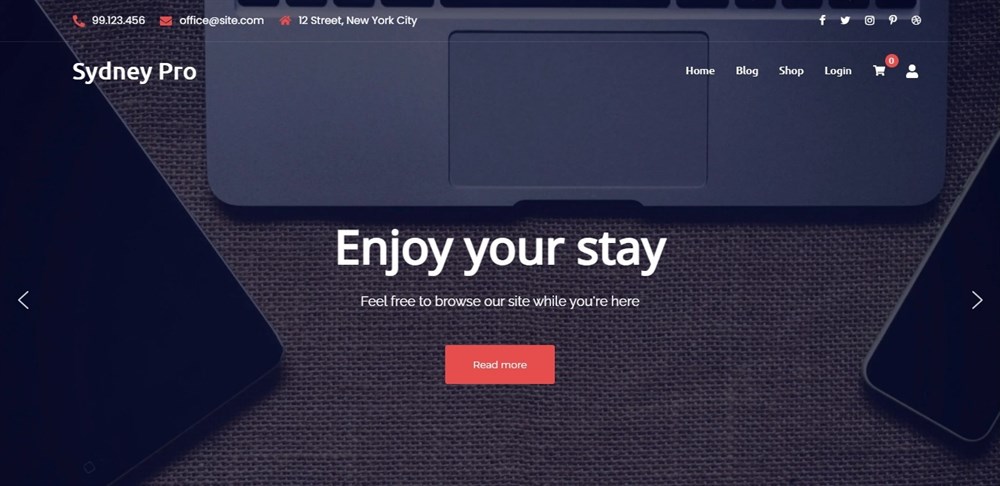 Tema WordPress Sydney