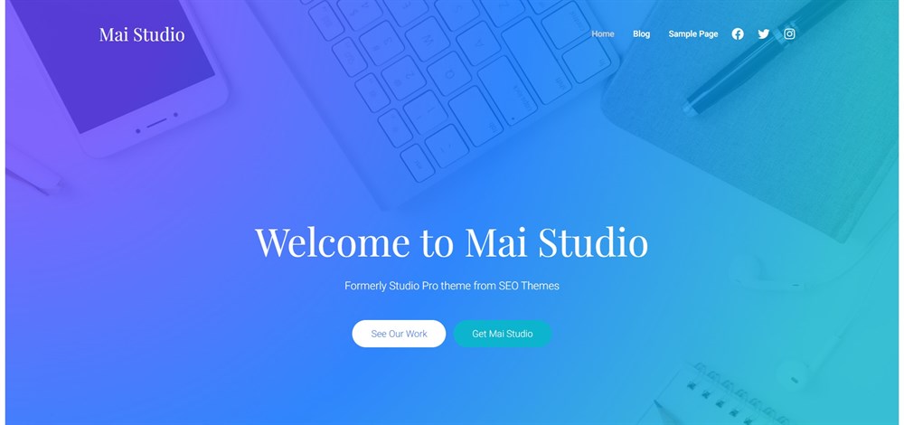 ธีมเวิร์ดเพรส Mai Studio