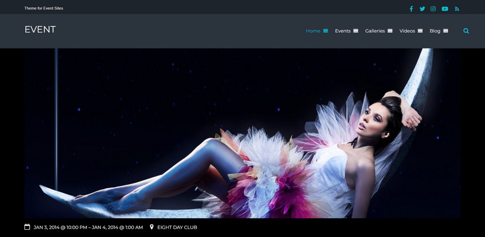 Tema evenimentului WordPress
