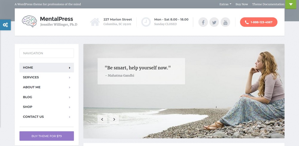 mentalpress WordPress 主题