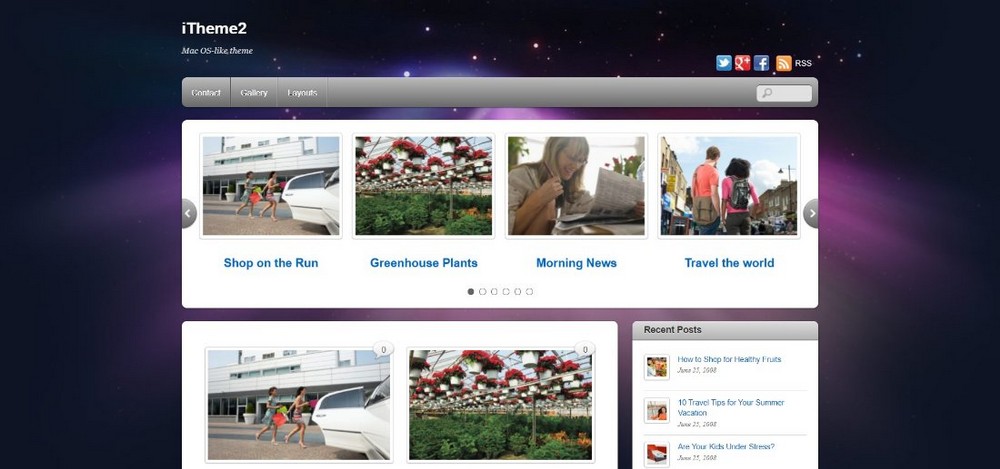 Plugin iTheme2 per WordPress