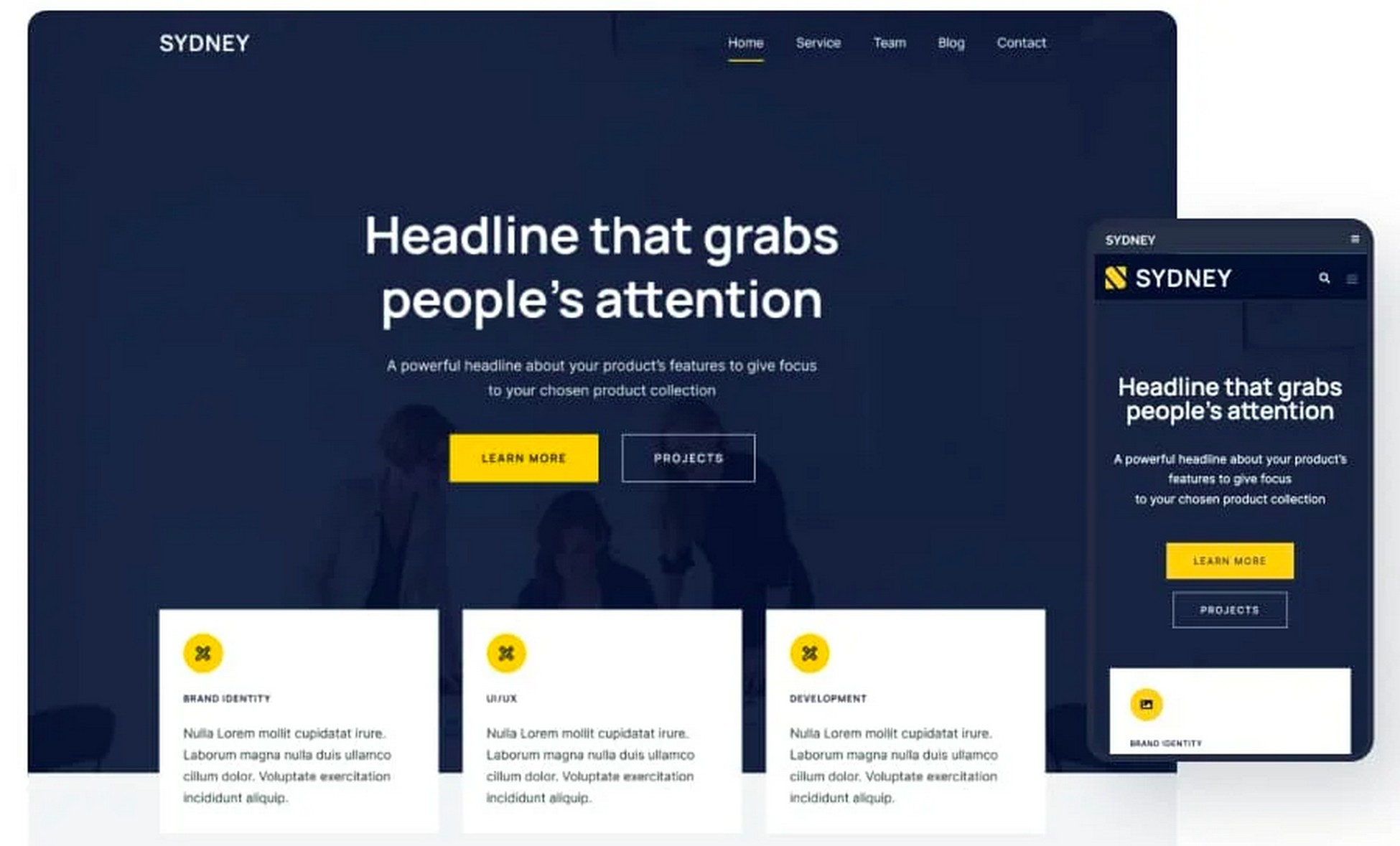 Tema WordPress di Sydney