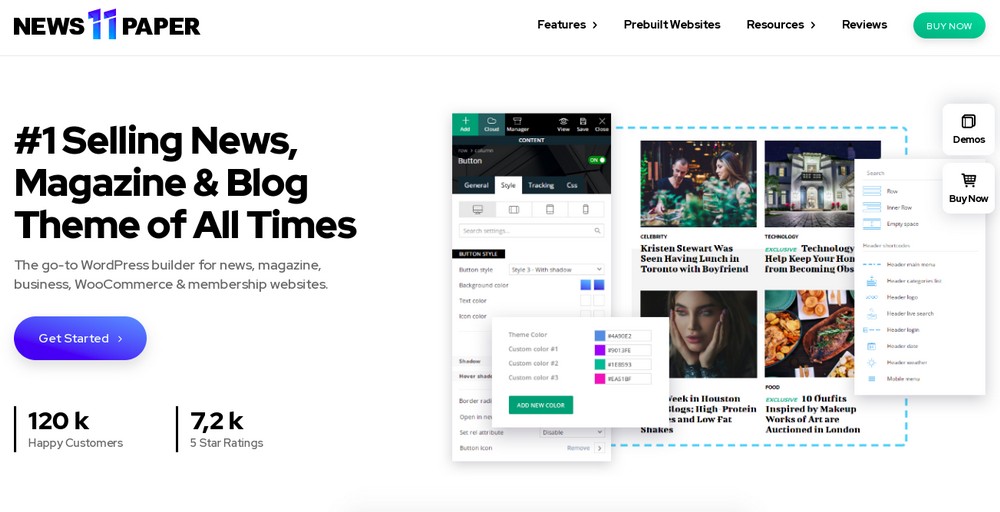 Tema WordPress per giornali