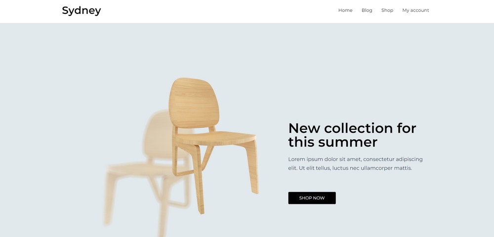 Sidney WordPress teması