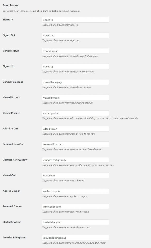 Setări pentru pluginul WooCommerce Google Analytics Pro