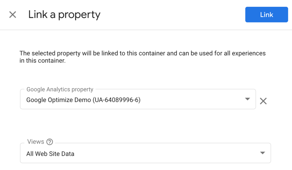 Tautkan Properti