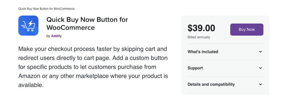 ปุ่มซื้อด่วนสำหรับ WooCommerce