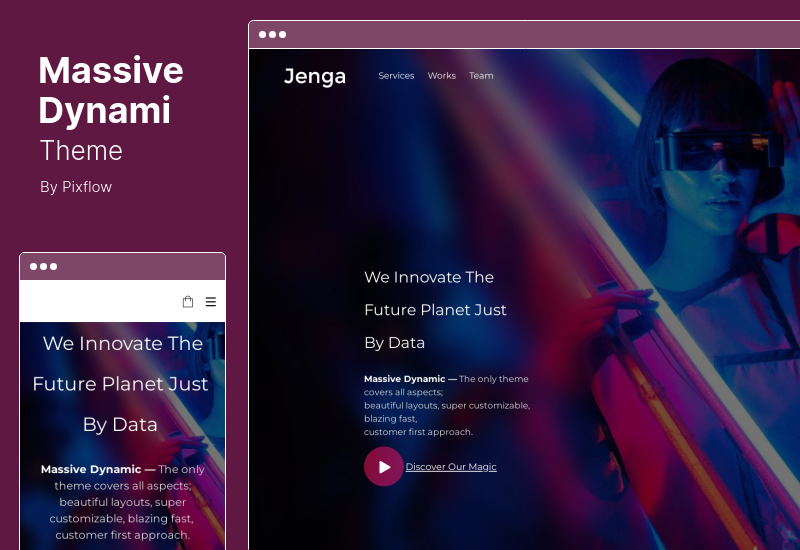 Massive Dynami 主题 - WordPress 网站建设者主题