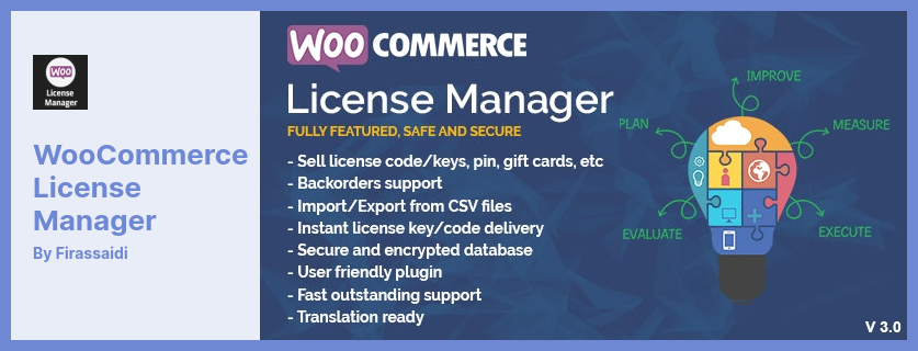 WooCommerce License Manager Plugin – Lizenzschlüssel, PIN-Codes, Plugin zum Verkauf von Geschenkkarten für WordPress