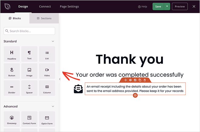 construtor de páginas de agradecimento - SeedProd Custom Woocommerce thank you page builder