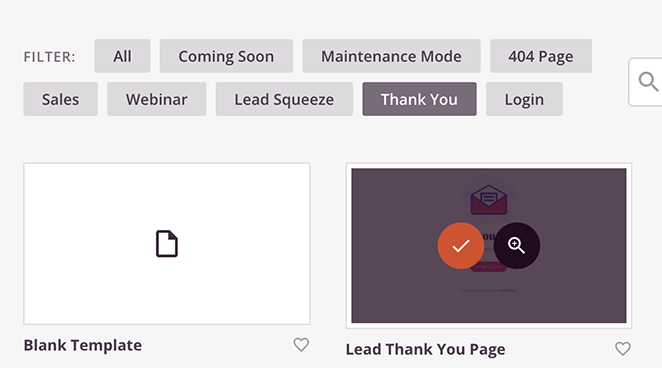 modelo de página de agradecimento - SeedProd WooCommerce thank you page template