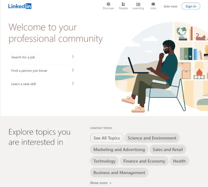 ไซต์งานบล็อกที่ดีที่สุด - LinkedIn