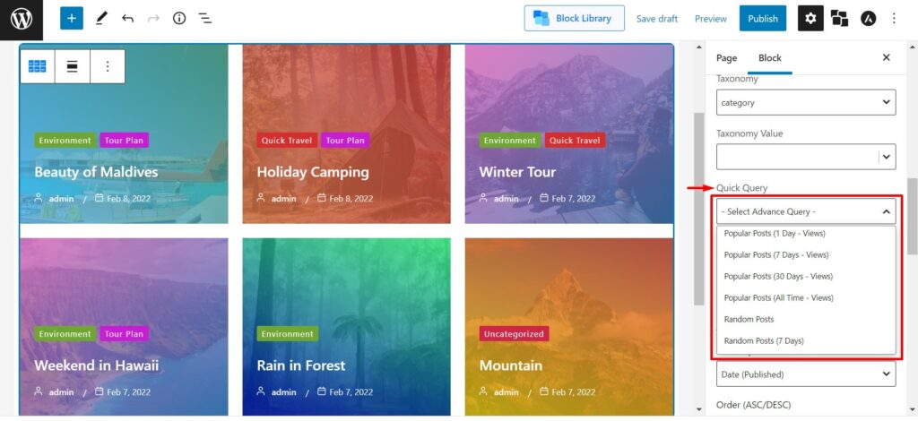 Maneiras eficazes de reordenar postagens no WordPress 6 Quick Query