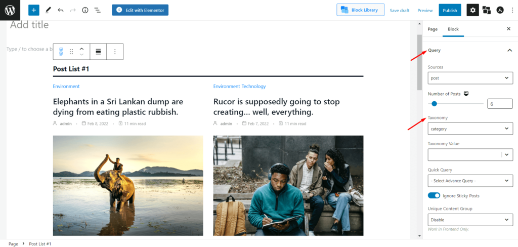 WordPress: mostra i post di una categoria specifica a pagina 4 Query Taxonomy