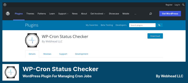 Complemento WP-Cron Status Checker - Complemento de WordPress para administrar trabajos cron