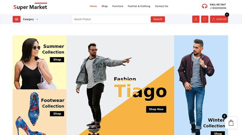 Tema WordPress per abbigliamento e boutique