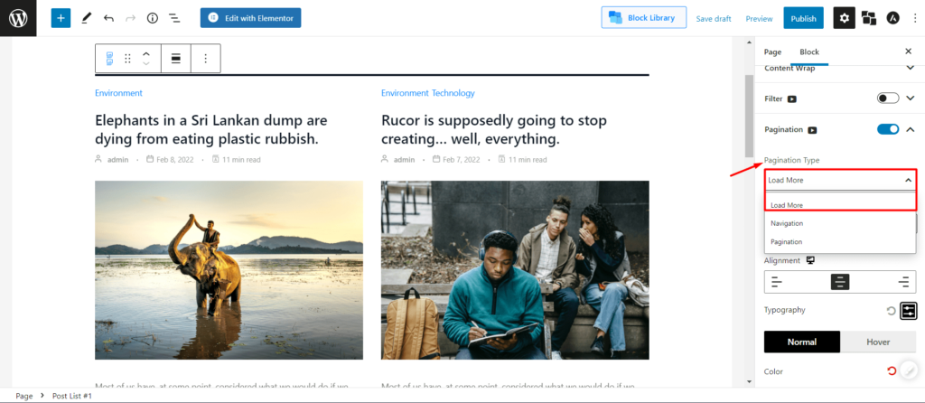 Cara Menambahkan Tombol Muat Lebih Banyak untuk Postingan WordPress Menggunakan PostX 6 Load More Setting