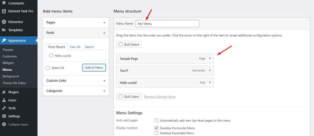 Elementor2で透明なヘッダーを作成する方法 transparent header in Elementor