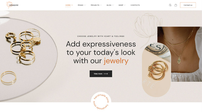 あなたがチェックアウトする必要がある5+最高のギフトショップWordPressテーマ7 Lemani WordPress Theme