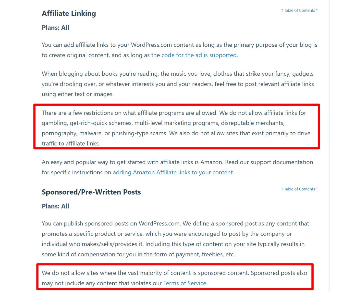 WordPress.com para kazanma kuralları