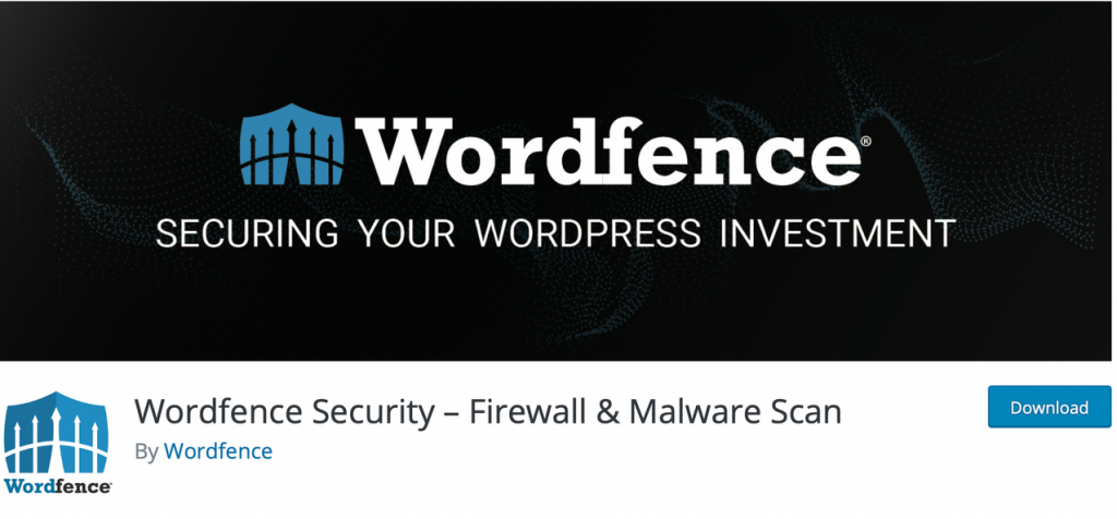 Branding per il plugin di sicurezza Wordfence WordPress Banner for "Wordfence Security" plugin