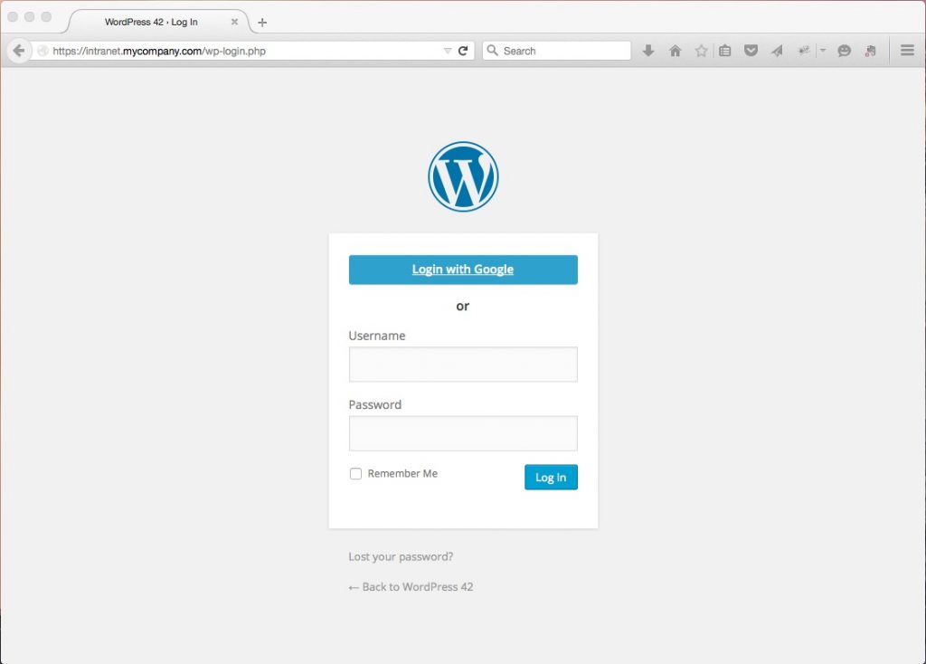أفضل 10 ملحقات WordPress لتسجيل الدخول الاجتماعي 2 Google Apps Login for WordPress
